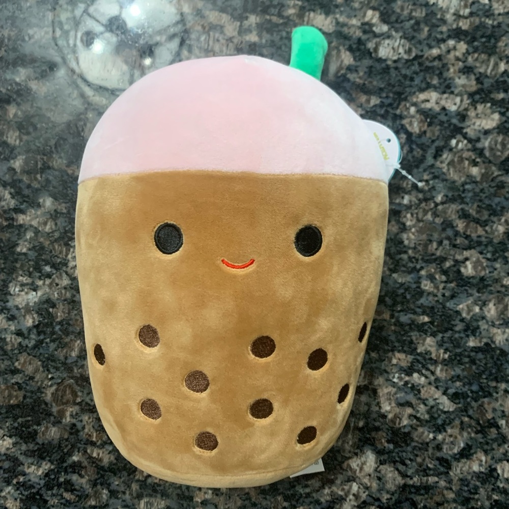 Squishmallow Bernice the Boba Bubble Tea 8" Plush